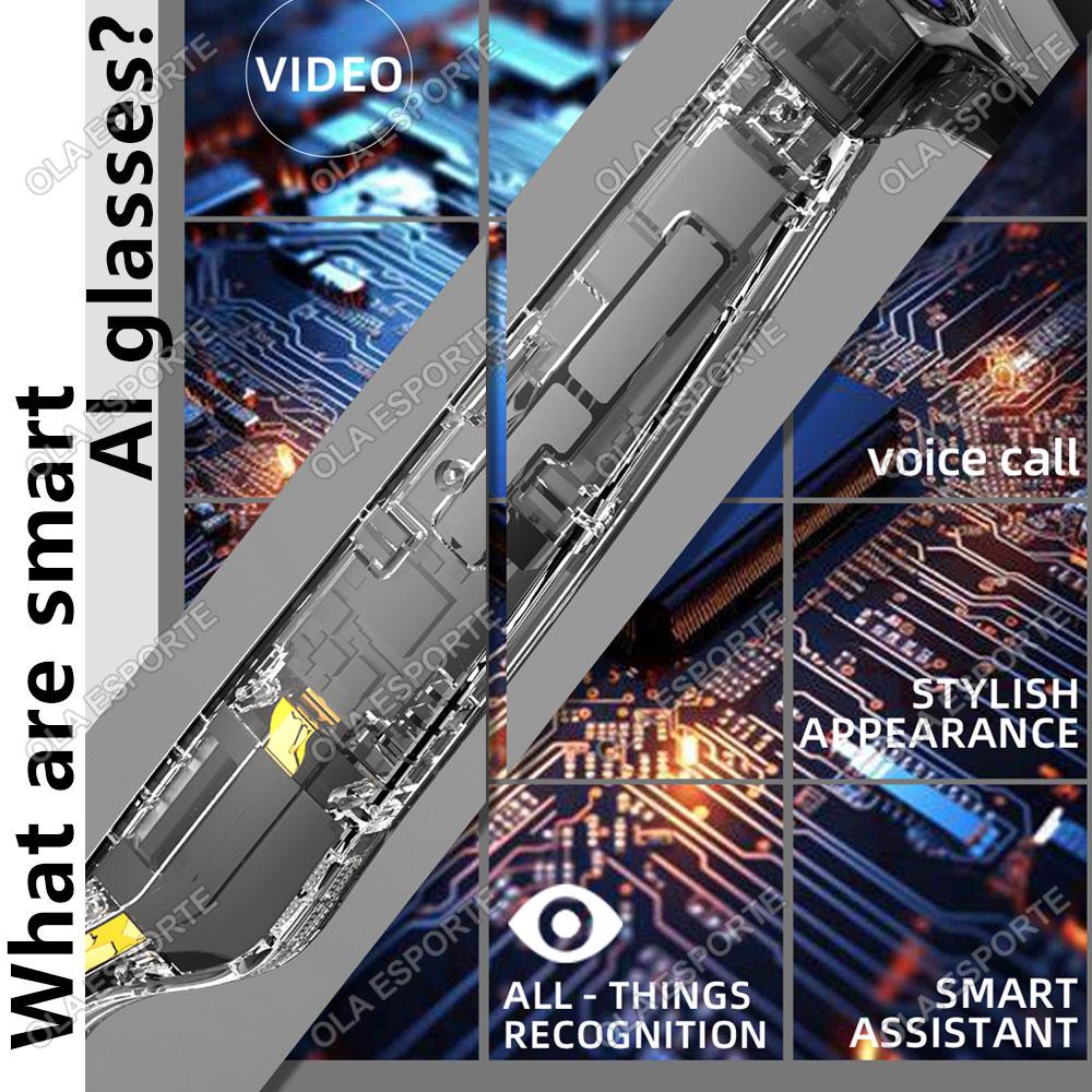 The Future of Technology: Exploring Baru Cermin mata pintar Kamera 800W Video Rekaman Foto Album Main muzik Bluetooth Panggilan Image Recognition Cermin mata For Lelaki Women's Innovations