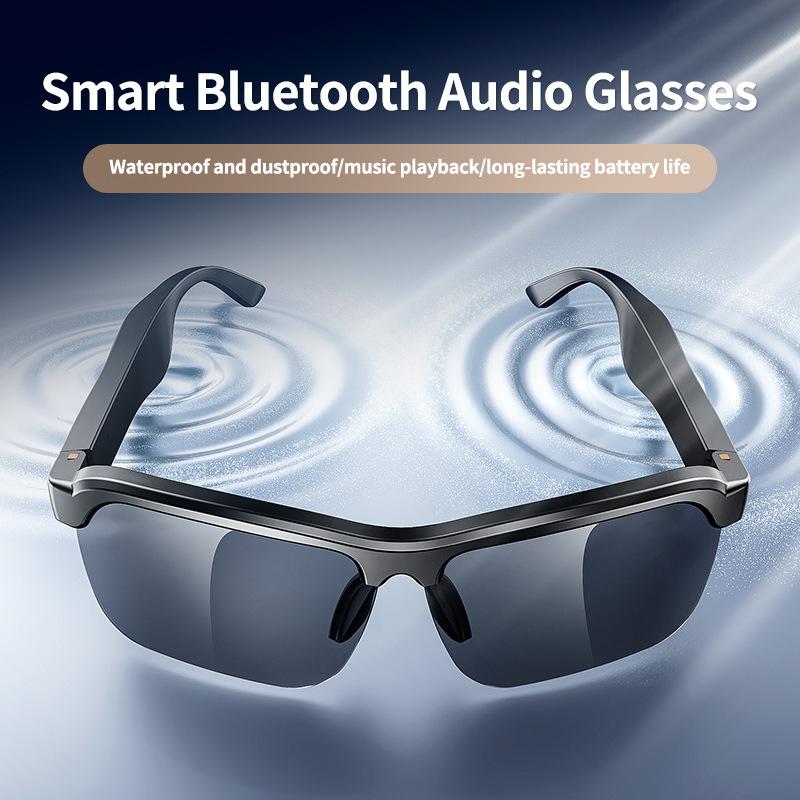 Smart AI Glasses Bluetooth Multifunctional Call Noise Canceling  Music Player Translate Anti Blue Light HD Glasses for Travaling