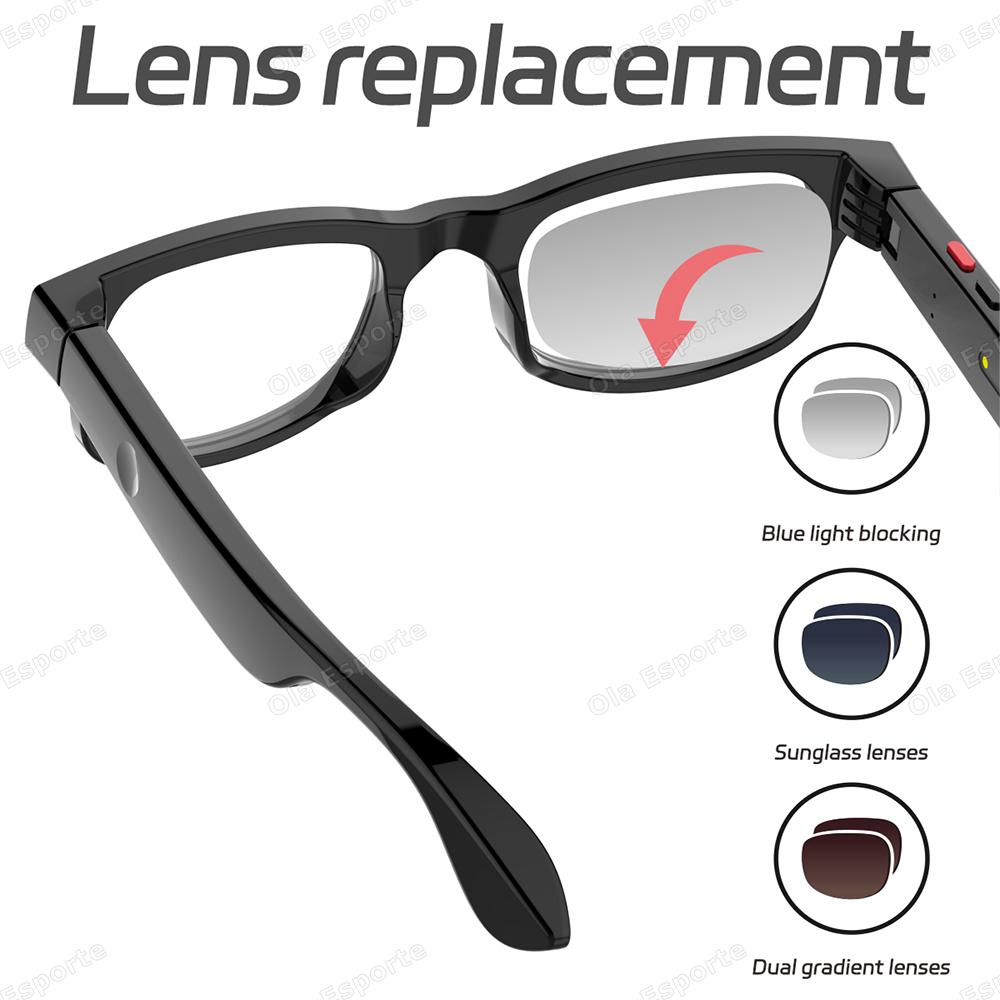 Unboxing and Review: The Mới AI Kính thông minh Chat GPT 500W Camera Bluetooth Gọi 300Mah Battery Voice Assistant Control Thông minh Kính râm For Android IOS Experience