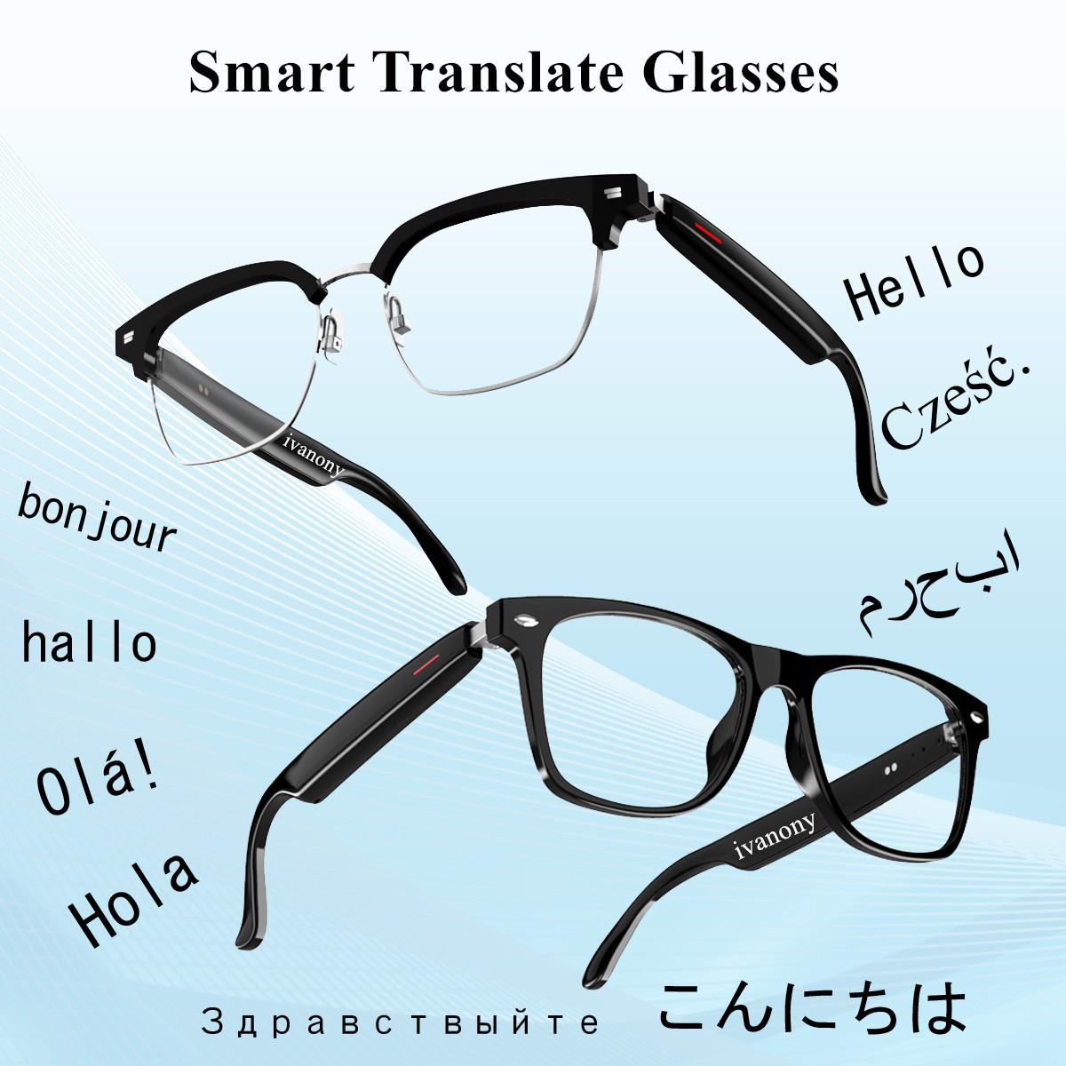 The Future of Technology: Exploring 스마트 안경 Translate Language 블루투스 통화 AI Voice Assistant Map Navigation Listen Songs Anti Blue Light 스마트 Eyeglasses's Innovations