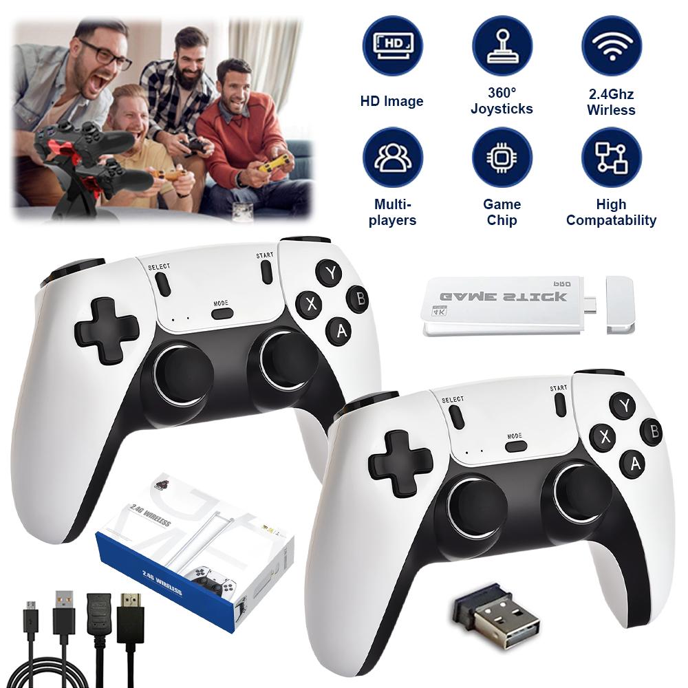 M15 4K TV Game Stick Video Game Console Built-in 30000 Games Retro Handheld Game Player M8 Pro For GBA/MAME/SFC/Arcade Game