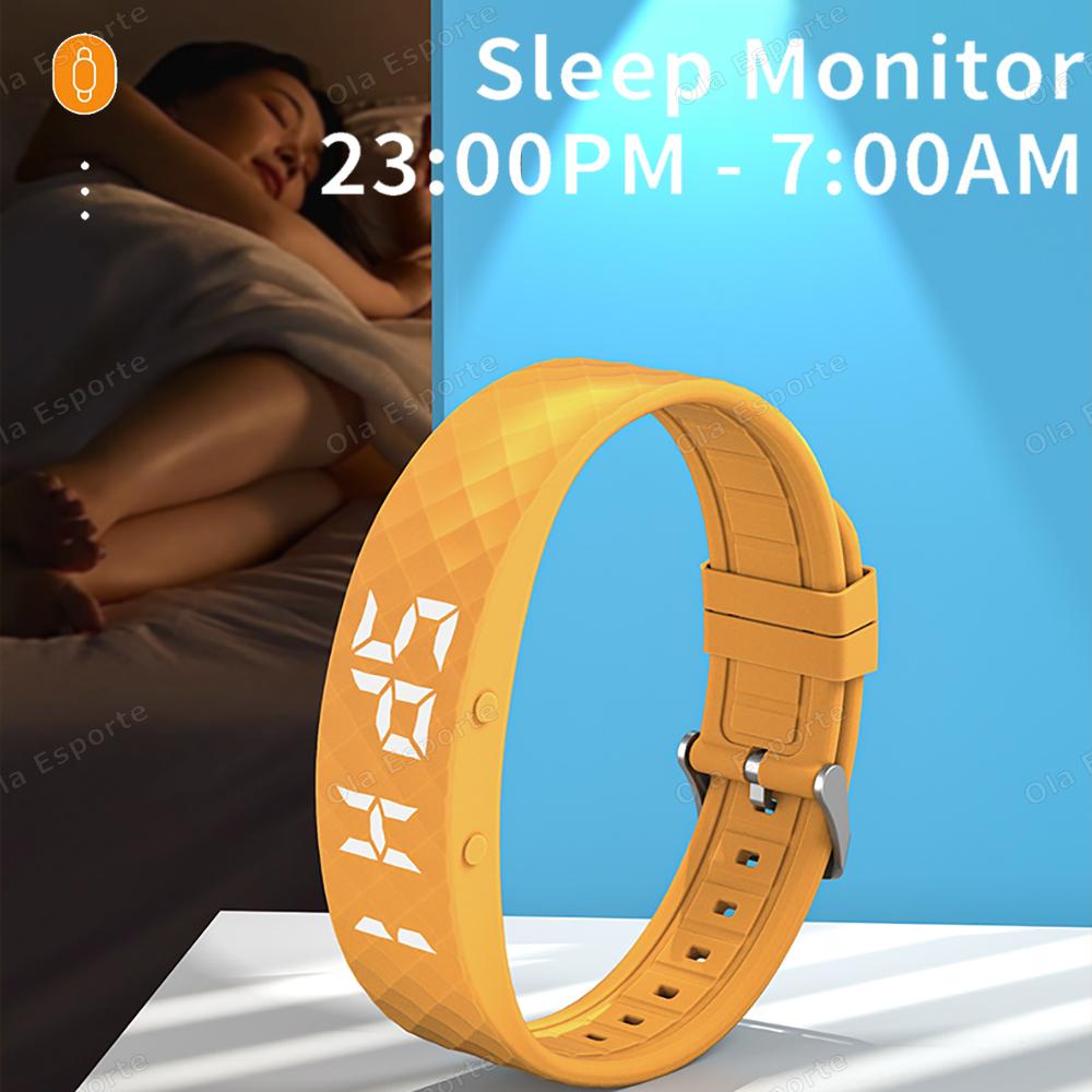 5 Surprising Benefits of Using 2025 Outdoor Smartwatch Sports Armband Vibration Alarm Clock Reminder Sleep Monitoring 24 Hours Pedometer Rechargeable Armband