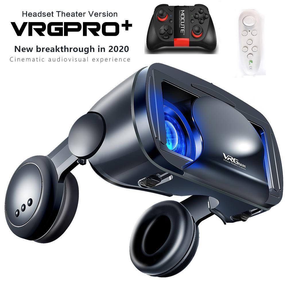 Why VR VRGPRO plus + Mini VR 안경 3D 안경 Virtual Reality 안경 VR Headset For Google cardboard with headphone earphone is 체인지 the Game in 2024