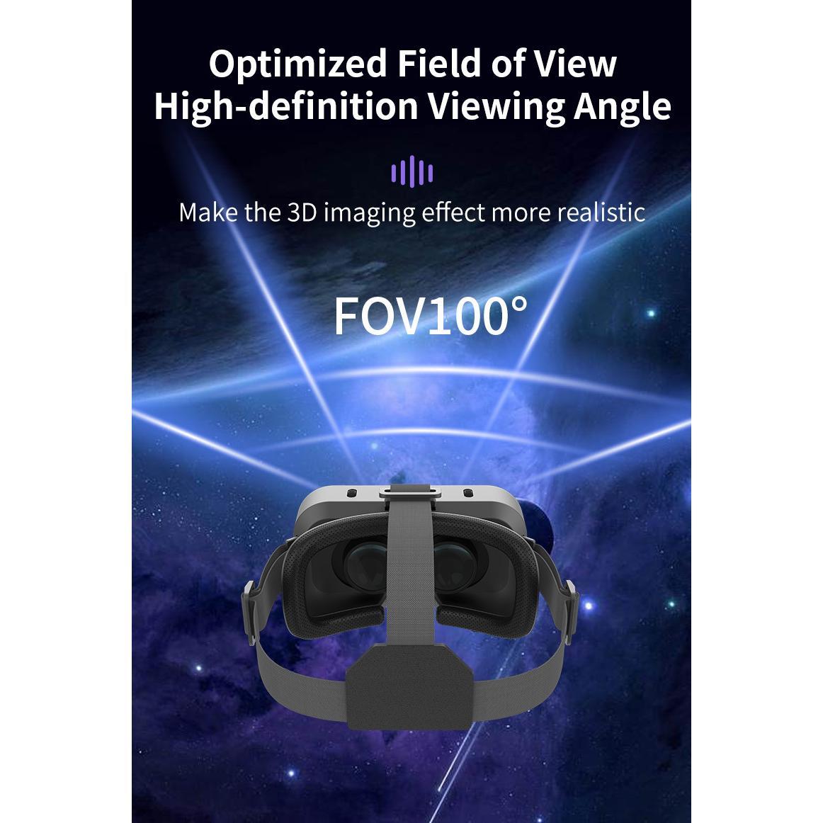 SHINECON 3D Helmet VR Glasses 3D Glasses Virtual Reality Glasses VR Headset For Google cardboard 5-7