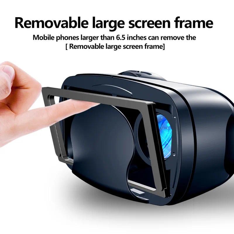VRG Pro VR Glasses Virtual Reality Headset Devices Viar 3D Helmet Goggles Lenses Smart For Smartphone Cell Phone For 5-7