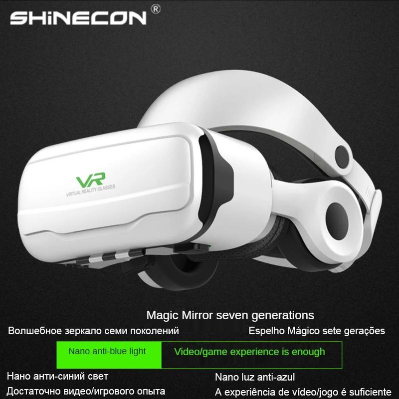 Discover the Revolutionary Features of VR Brille Virtual Reality 3D Headset Helmet For Android iPhone Smartphone Mobile Phone Game Wirth Real Goggles Geräts Lenses