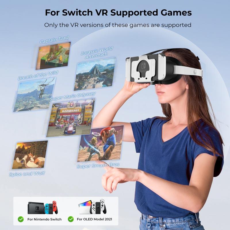 Expert Review: Is Upgraded VR Headset for Switch OLED/Nintendo Switch Accessories 3D VR Óculos Switch VR Labo Goggles W Adjustable Headset Worth the Investment?