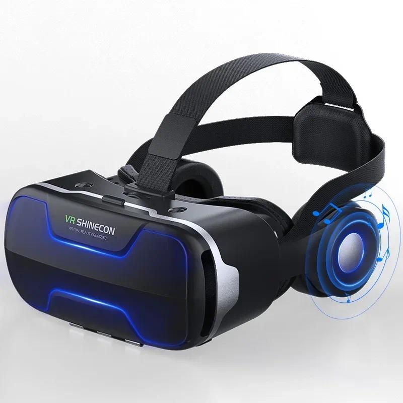 Discover the Revolutionary Features of G02ED VR shinecon 8.0 Standard edition and headset version virtual reality 3D VR glasses headset helmets Optional controlle